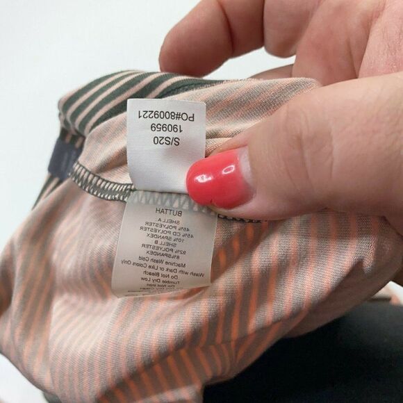 Title Nine Buttah Athletic Skort Womens S Built In Shorts Pink Gray Stripes - Picture 8 of 8